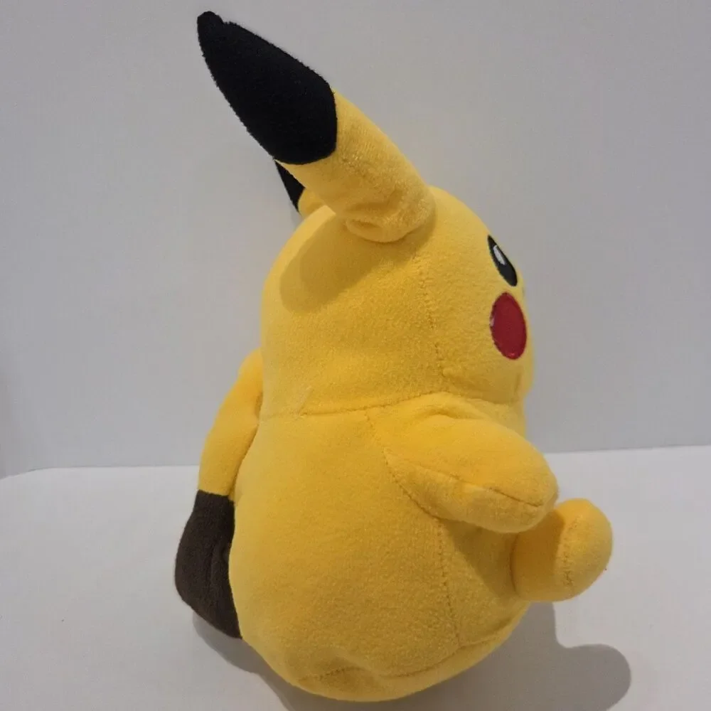 Vintage? Pokemon Pikachu Plush No Tags Open Mouth Smiling